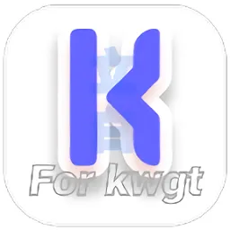立白 for kwgt软件