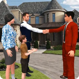 虚拟租房搜索幸福的家庭生活游戏