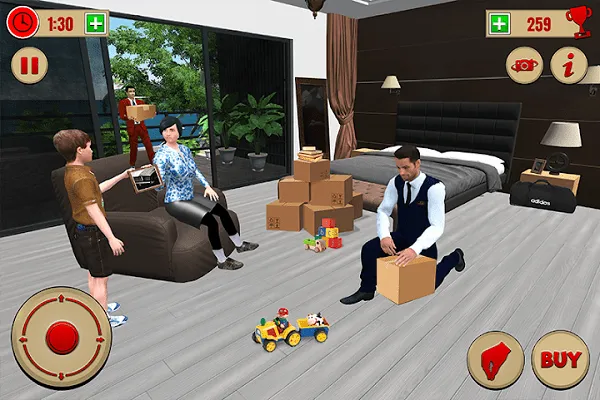 虚拟租房搜索幸福的家庭生活游戏 v3.1 安卓版 1